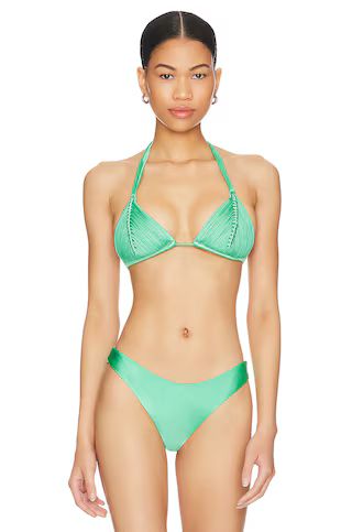 PQ Isla Bikini Top in Emerald Bay from Revolve.com | Revolve Clothing (Global)