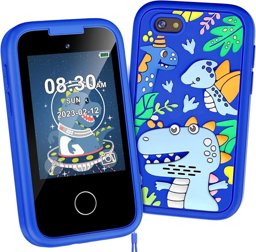 Kids Smart Phone for Boys, Christmas Birthday Gifts for Boy Girl Age 3-10 Kids Toys Cell Phone, 2... | Amazon (US)