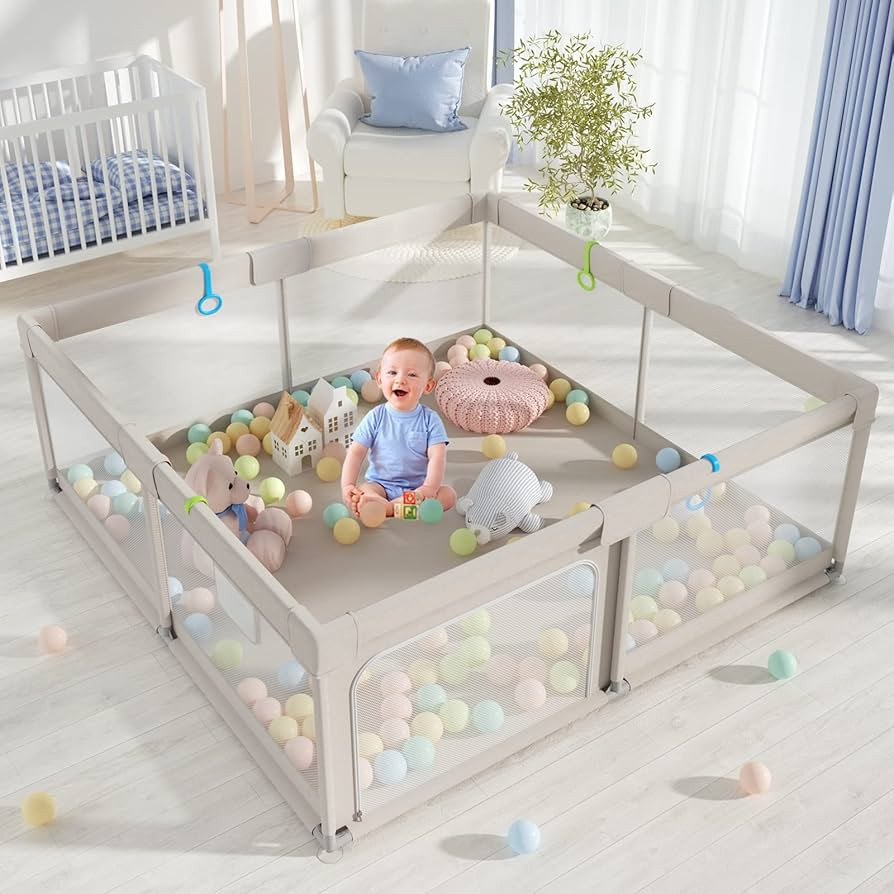 Baby Playpen, Playpen for Babies and Toddlers, Extra Large Playpen, Play pens for Babies and Todd... | Amazon (US)