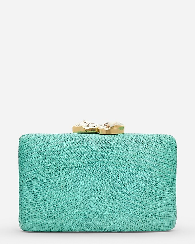 KAYU® Jen clutch with white stone | J. Crew US