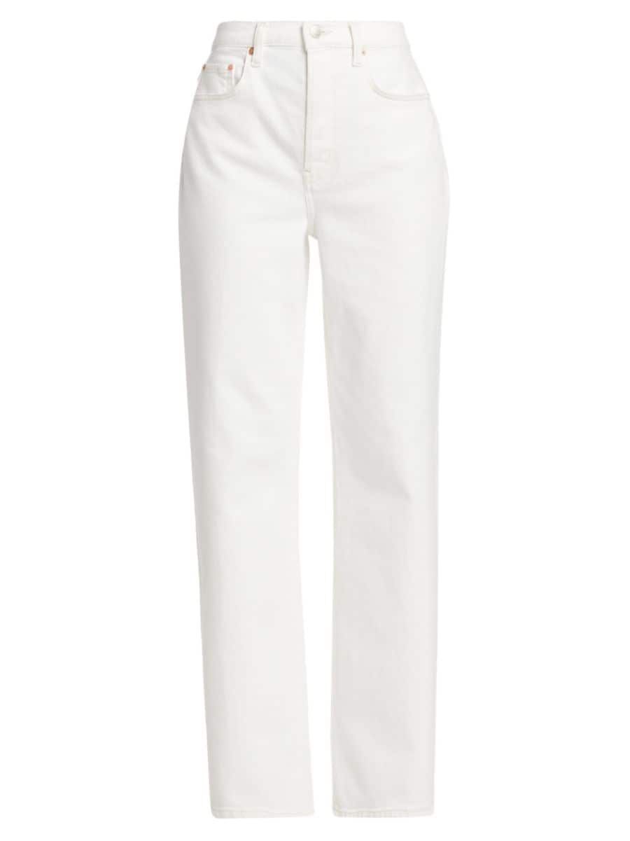 Getty High-Rise Wide-Leg Jeans | Saks Fifth Avenue