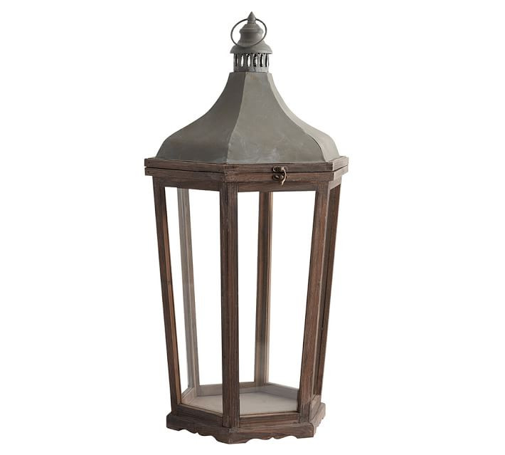 Park Hill Indoor/Outdoor Lantern | Pottery Barn | Pottery Barn (US)