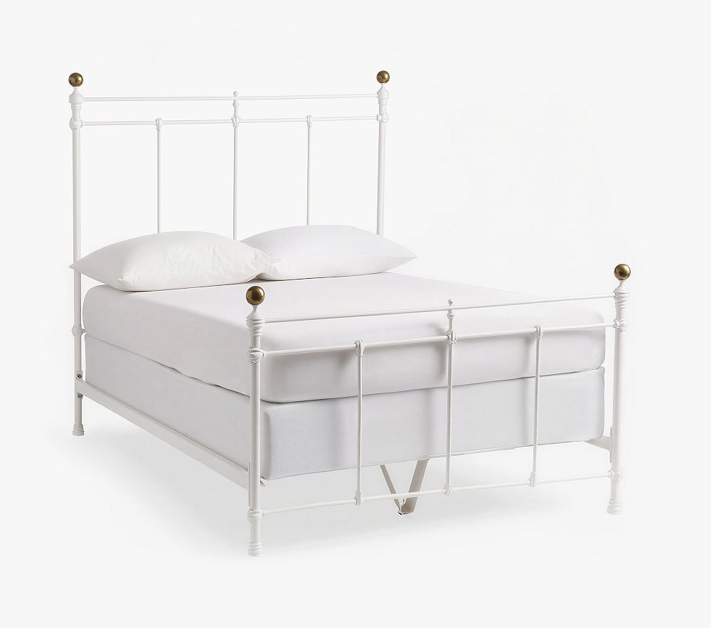 Chris Loves Julia Iron Bed | Pottery Barn Kids
