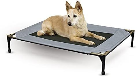 K&H Pet Products Original Pet Cot, Elevated Dog Bed Cot With Mesh Center, Multiple Sizes | Amazon (US)