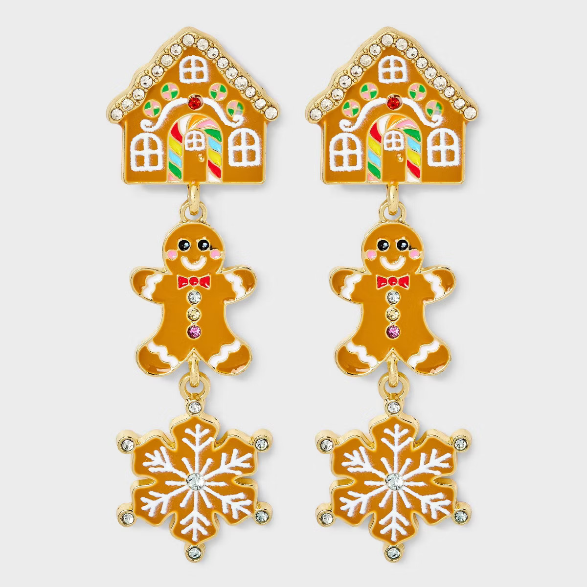 SUGARFIX by BaubleBar Oh Ginger Snap! Earrings - Brown | Target