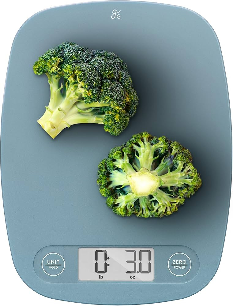 Greater Goods Digital Kitchen Scale - Cooking, Baking, Meal and Food Prep Scale, Weighs in Grams,... | Amazon (US)