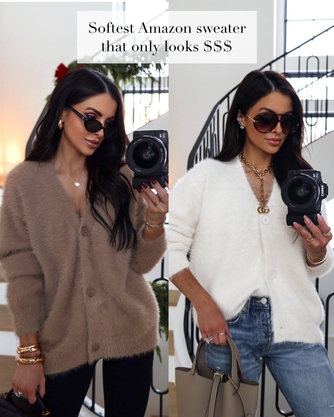 Softest Amazon sweater that looks way more expensive than it is. This cozy knit feels indulgent and luxe, and it instantly elevates even the simplest outfit. Perfect for chilly mornings, weekend coffee runs, or layered with your favorite denim for an effortless everyday look.

Amazon sweater – wearing an XS, oversized fit

miamiamine softest Amazon sweater elevated cozy knit look more expensive affordable fashion find chic layering piece everyday outfit idea versatile wardrobe staple polished casual style

#LTKTravel #LTKWorkwear #LTKPetite