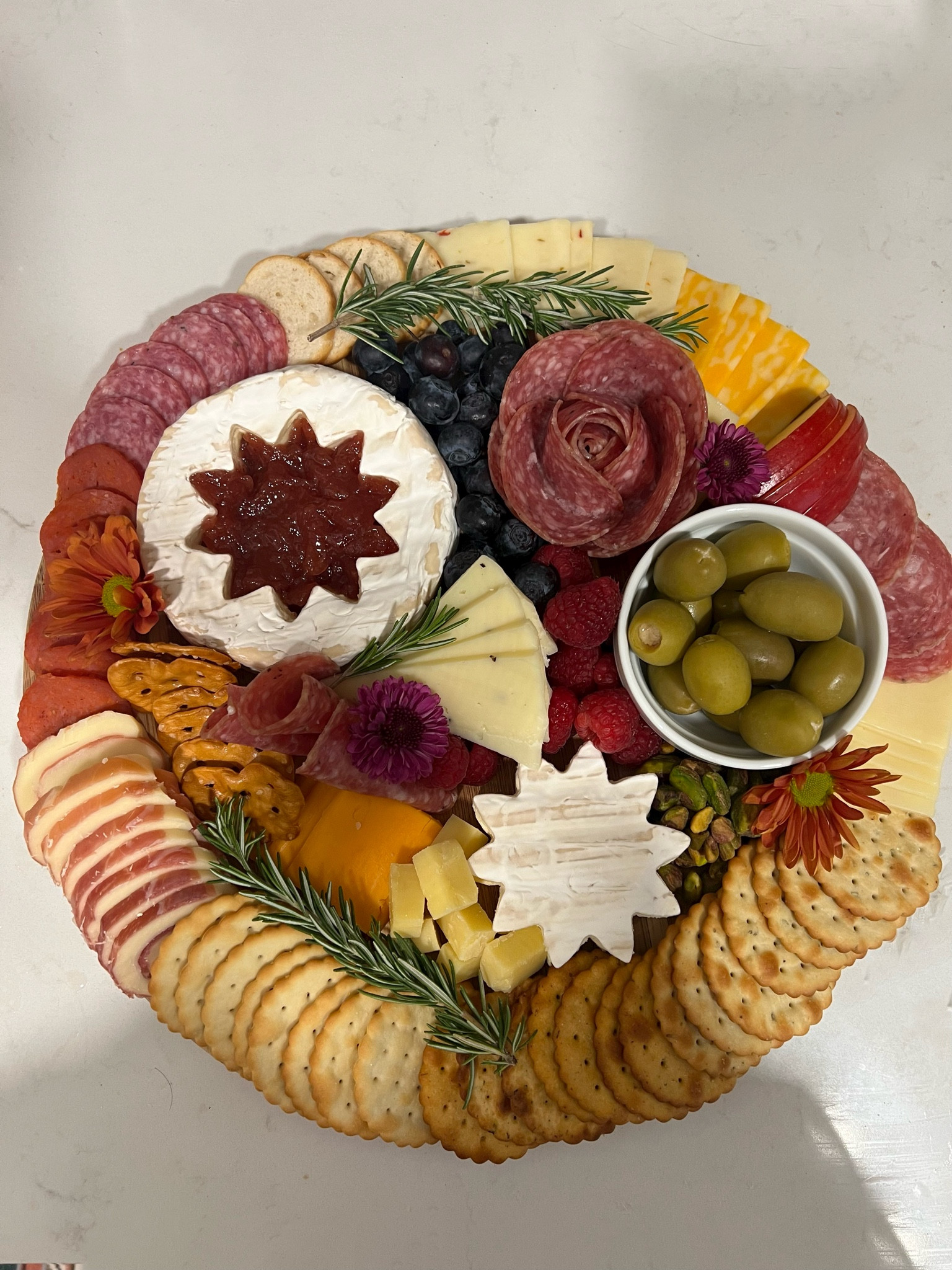 Charcuterie board for holiday parties or special occasions. Use cookie cutter on Brie cheese 

#LTKSeasonal #LTKfamily #LTKGiftGuide