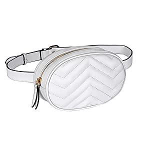 Geestock White Fanny Packs for... | Amazon (US)