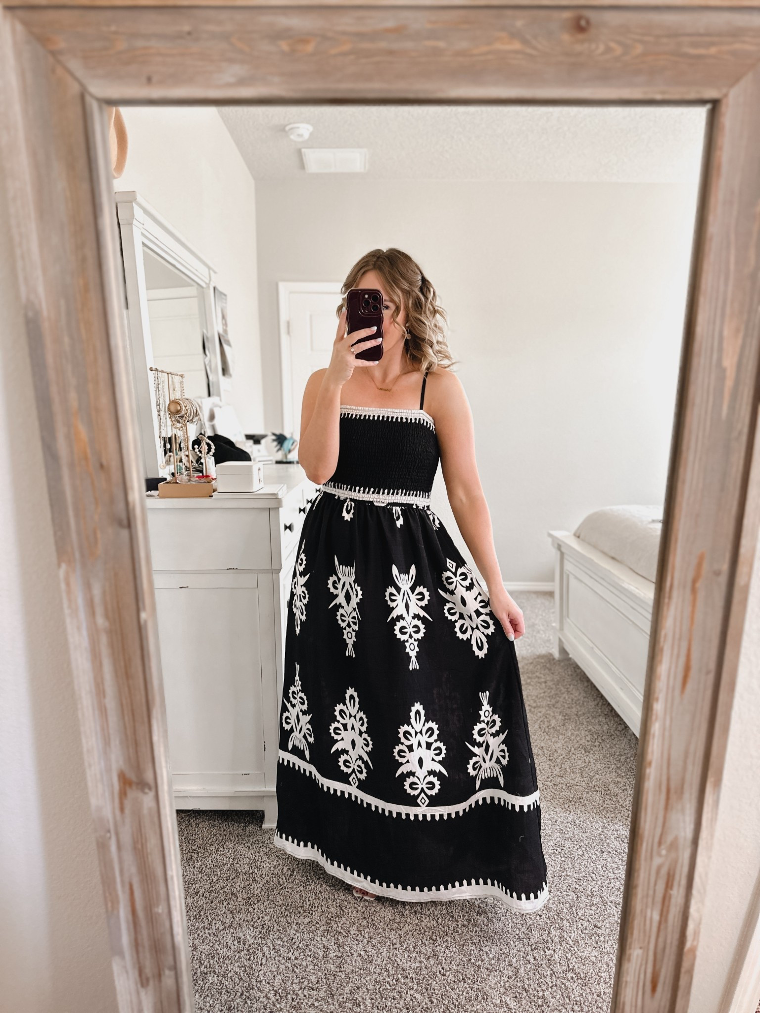 AMAZON DRESS
This dress is absolutely stunning for a baby shower, spring/summer date, vacation, holiday, or even family photos! This maxi dress is bump friendly too! TONS of color options
To SHOP:
• Click the link in my BIO up top for direct access to my Amazon Storefront!
• OR everything is linked on my profile in the
LTK app! Search Newman.ivy in the search bar and hit follow to easily find new links and exclusive LTK content not seen here!
#amazon #amazonfinds #styleinspo #affordablefashion #lookforless #springfashion #springoutfit #postpartum #momoutfit #springdress #babyshower #daydate #springdate #datenightoutfit #vacationoutfit #vacationstyle #2026bride

#LTKSeasonal #LTKStyleTip #LTKFindsUnder50