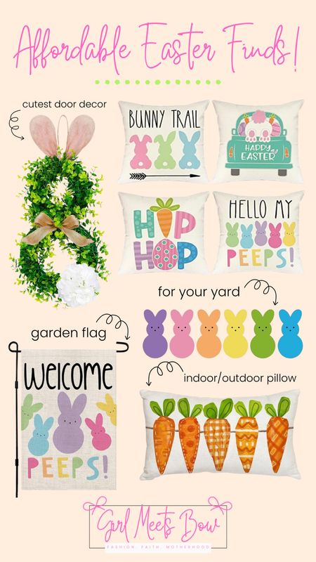 These Amazon Easter finds look just as cute IRL as online! Comment LINK for shopping links sent straight to your DMs :)

Driving up to our house every day puts the biggest smile on my face- these cuties are too much fun! Make your house the happiest on the block too! 🐰

#amazon #easter #easterdecor #homedecor #amazonfinds

#LTKfindsunder50 #LTKhome #LTKSeasonal