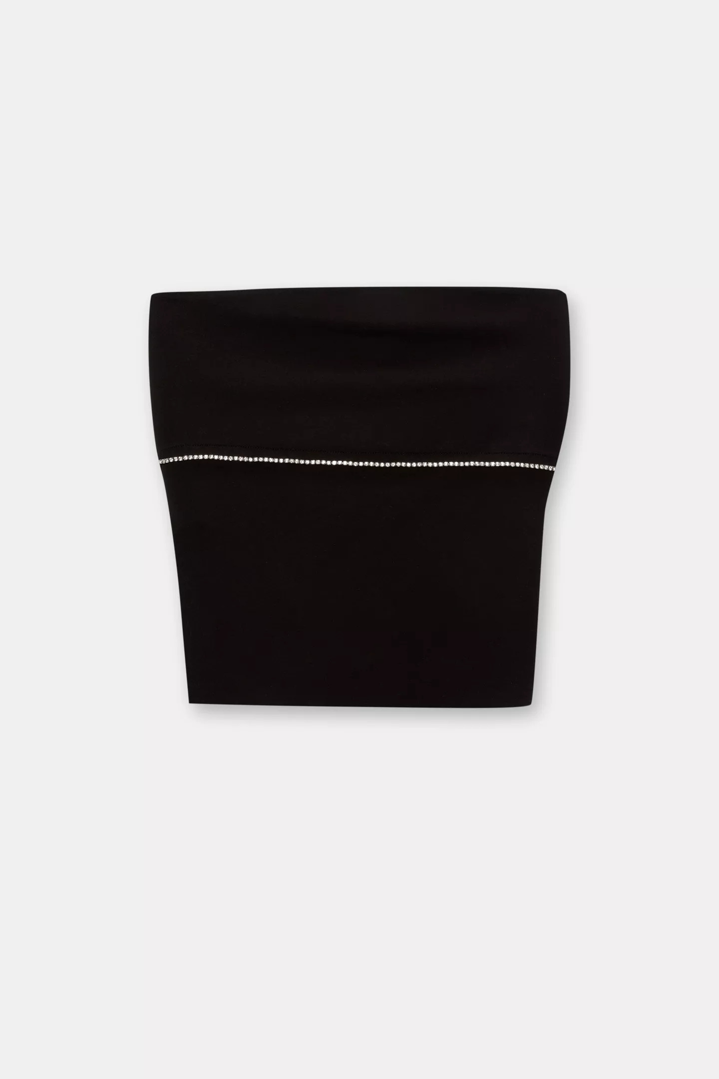 Rhinestone bandeau top | PULL and BEAR UK