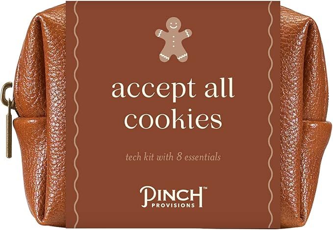 Pinch Provisions "Accept All Cookies Tech Kit, Includes 8 Tech Travel Essentials Like Cord Organi... | Amazon (US)