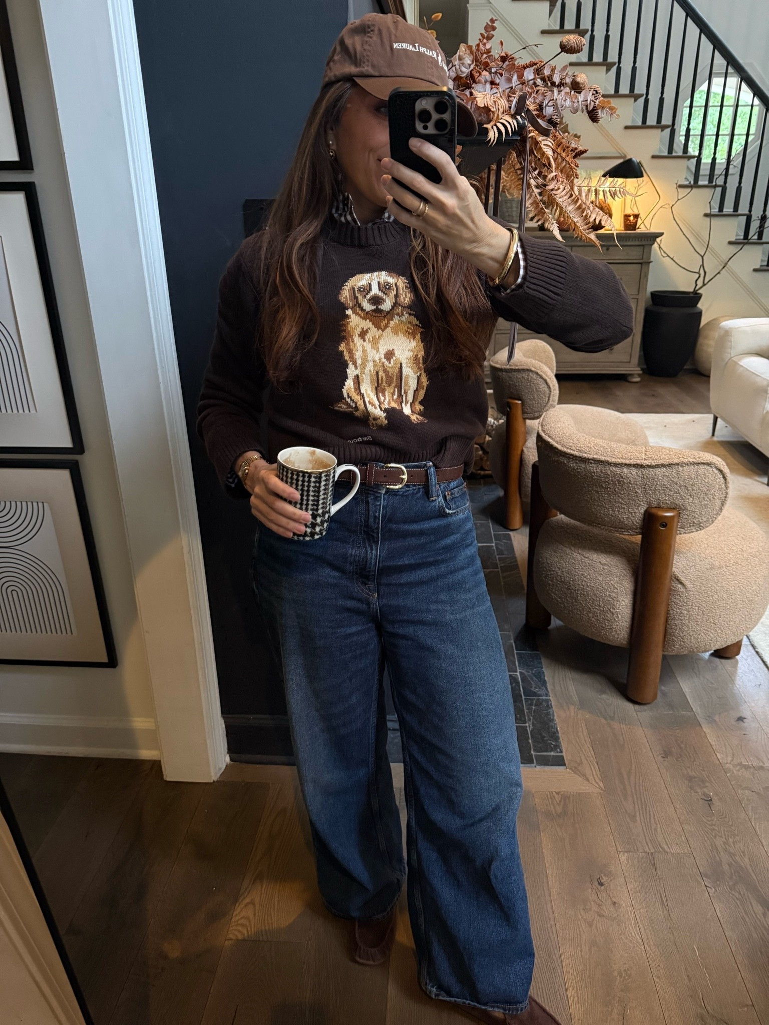 Chilling at home with all the kids today in what may be the cutest sweater in all existence! (I loooove it paired up with the ruffle gingham top I found on Amazon and my Ralph Lauren jeans… & yes!! The coach loafer that feels like a slipper is on repeat!)

#LTKdayinmylife #LTKgrwm #LTKootd
