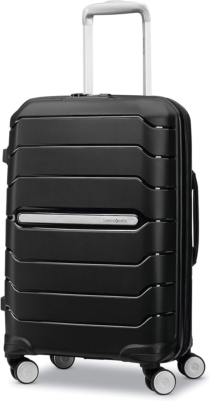 Samsonite Freeform Hardside Carry-On Luggage with Spinner Wheels - Hardshell Suitcase - TSA, Airl... | Amazon (US)