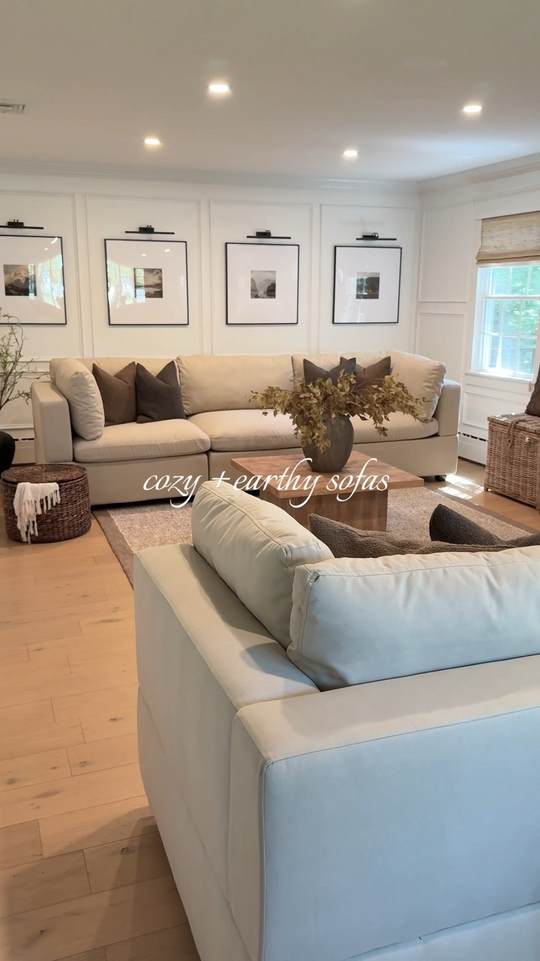 Machine-washable sofa. Earthy + cozy living room finds. Kid and pet friendly fabric. Shown in birch. Cloud sofa.

Pillow covers: dark coffee and brown 


#LTKvlog #LTKSaleAlert #LTKHome