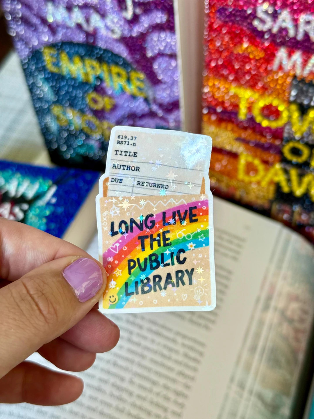 Public Local Library Retro Vintage Library Card Sticker | Bookish, Nerd, Punk, Libby, Reading | G... | Etsy (US)
