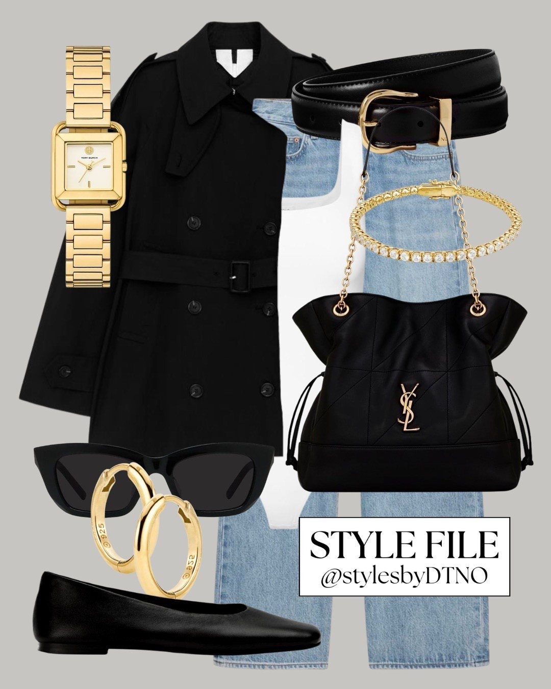 Styling a black ARKET oversized trench jacket, white Aritzia tank body’s, high rise wide leg jeans, Tony Bianco leather ballet flats, and a Saint Laurent small Jamie shoulder bag (affordable alternatives are listed below)

Tags: Spring Outfit, Minimalist Fashion, OOTD, Capsule Wardrobe 2026, Elevated Casual, Outfit Ideas, Neutral Fashion, Look For Less, Effortless Chic, High Street Fashion, What To Wear, Everyday Outfit, Wardrobe Essentials, Quiet Luxury Style,

#LTKootd #LTKSpringSale #LTKSeasonal