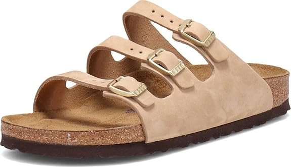 Birkenstock Women's, Florida Soft Footbed Sandal - Regular Width | Amazon (US)
