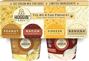 Dog Ice Cream Mix - Just Add Water and Freeze, Doggy Ice Cream Mix Packet, Gifts for Dogs, No Sug... | Amazon (US)