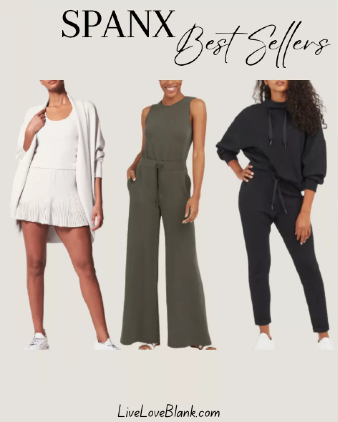 My favorite spanx jumpsuit in an  version. Both linked on my ltk