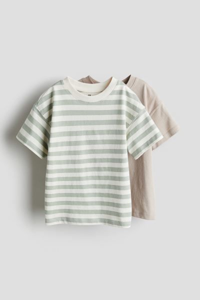 2-pack Oversized T-shirts | H&M (US + CA)
