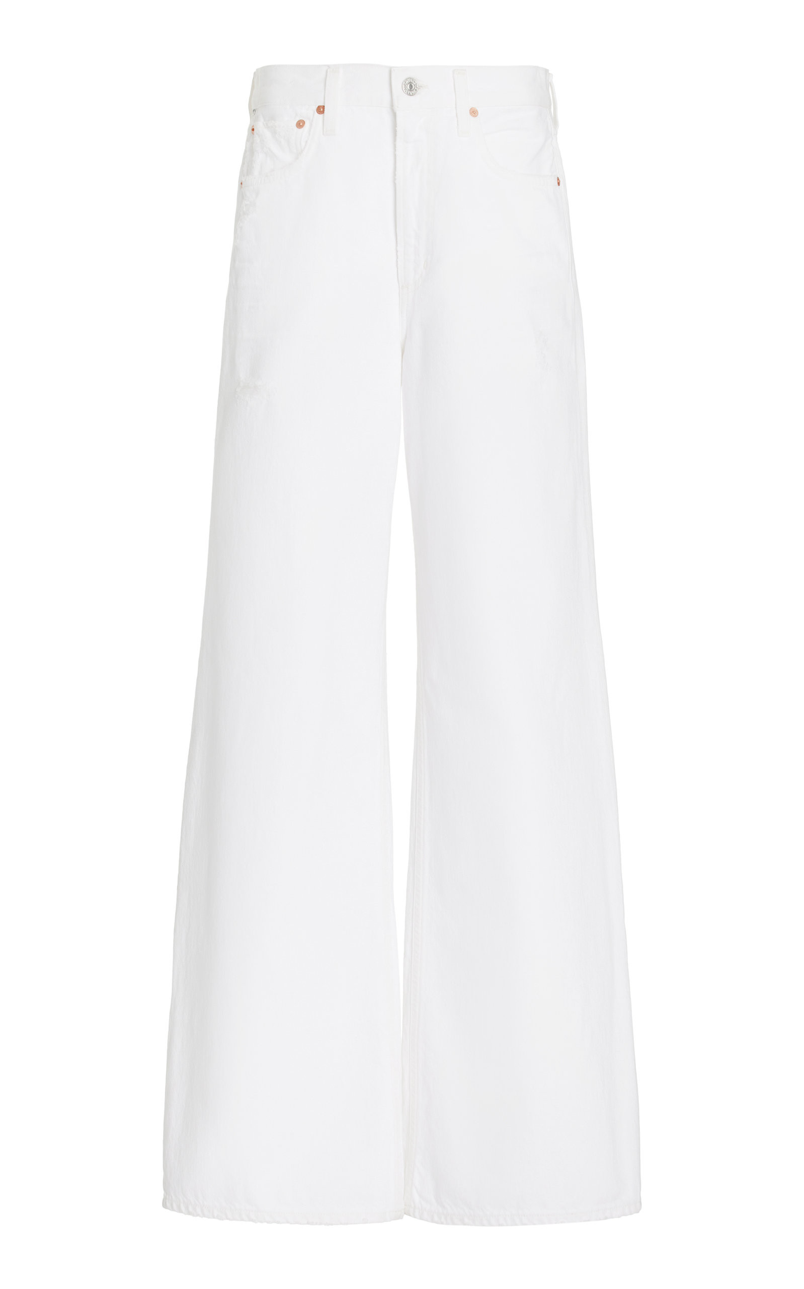 Citizens of Humanity - Paloma Rigid Baggy Jeans - White - 23 - Moda Operandi | Moda Operandi (Global)