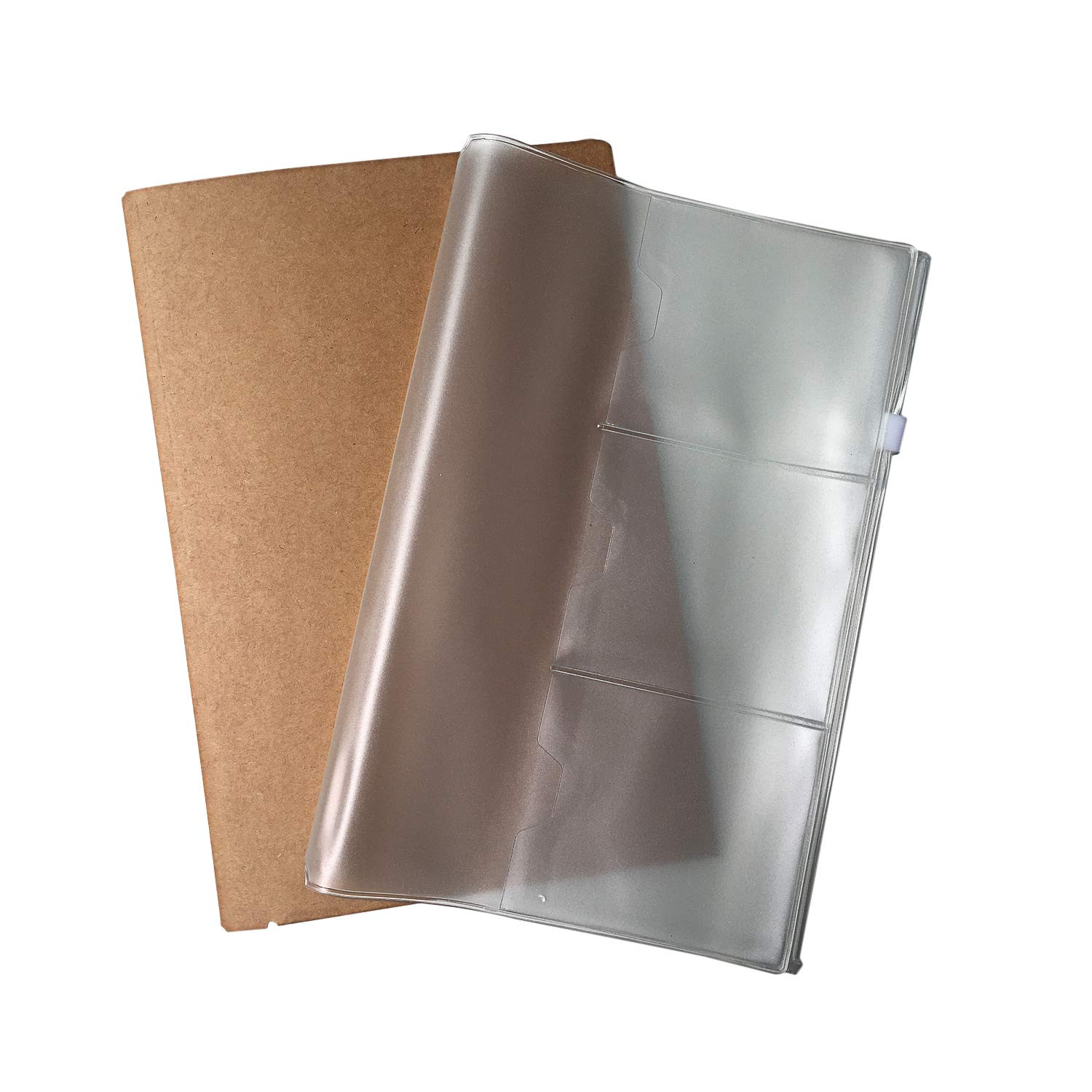 Wanderings Zipper Case and Kraft Card Sleeve Holder Travelers Journal Accessories Pack 2-Pack for... | Amazon (US)