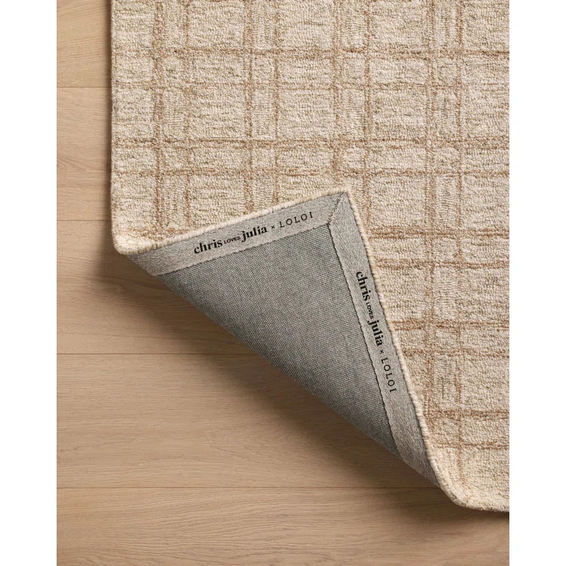 Chris Loves Julia x Loloi Polly Khaki / Sand Area Rug | Wayfair North America