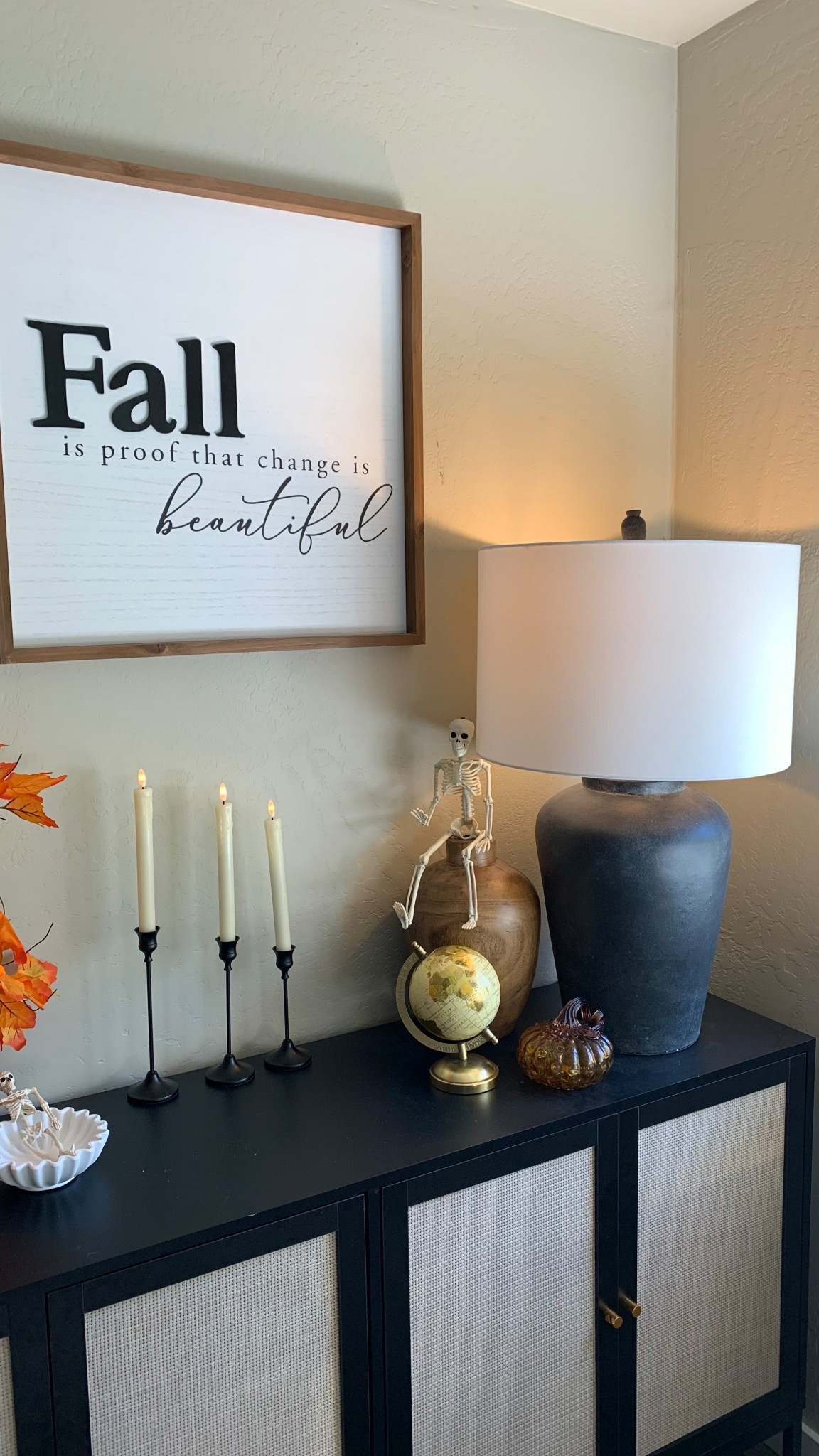 Just saw my Beautiful BIG concrete lamp is on sale for Wayfair Day! It makes such a statement in our entryway and living room! I move it around and use it in different spots throughout the year as I have to move things around for seasonal and holiday decor. #concretelamp #lamp #livingroomlamp 

#LTKStyleTip #LTKSaleAlert #LTKHome