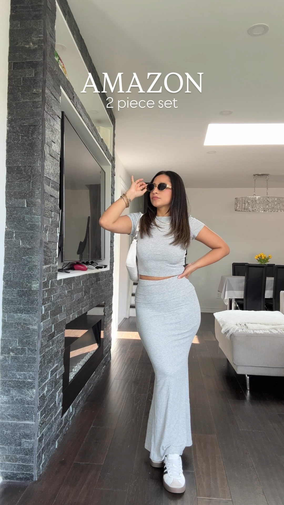 Amazon matching set - size XS - summer outfit - matching set - two piece set 

#LTKcanada #LTKsummer #LTKpetite