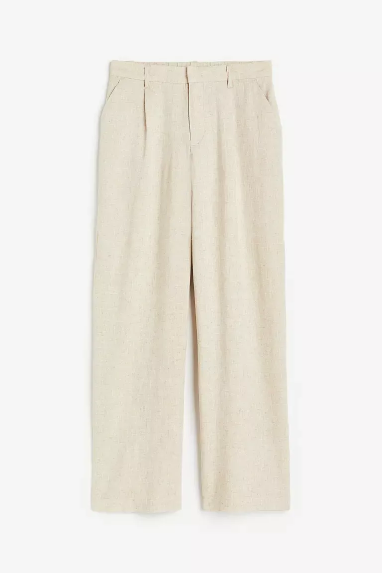 Hawthorne Pant - Beige curated on LTK  Summer work outfits, Work outfit,  Linen blend pants