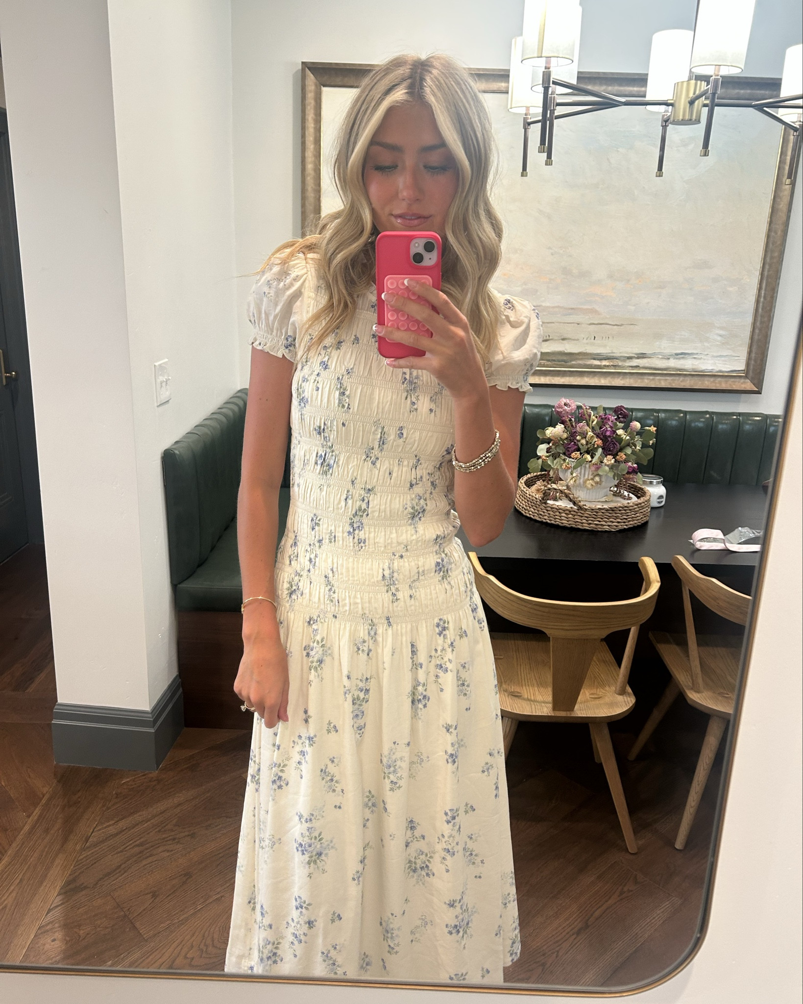 Obsessed with this Reformation floral dress. So classy and elegant 💙

#LTKSeasonal #LTKWedding #LTKStyleTip