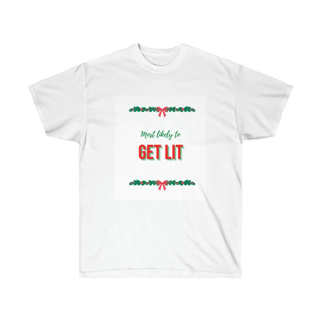 Most likely to get lit shirt: most likely to, matching Christmas pajamas family, family matching ... | Etsy (US)