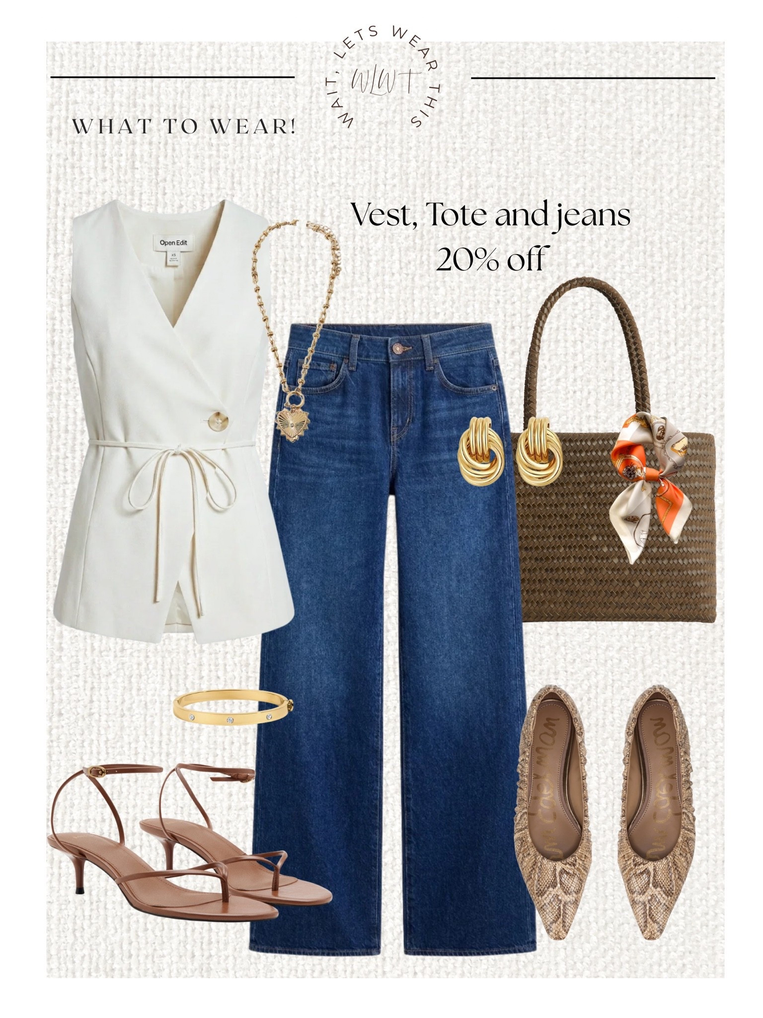Vest, jeans and flats all on sale🎉

#LTKxMadewell #LTKootd #LTKSaleAlert