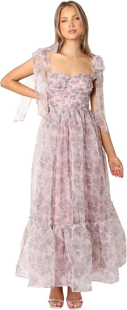 Petal & Pup Women's Floret Midi Dress - Dark Floral | Amazon (US)