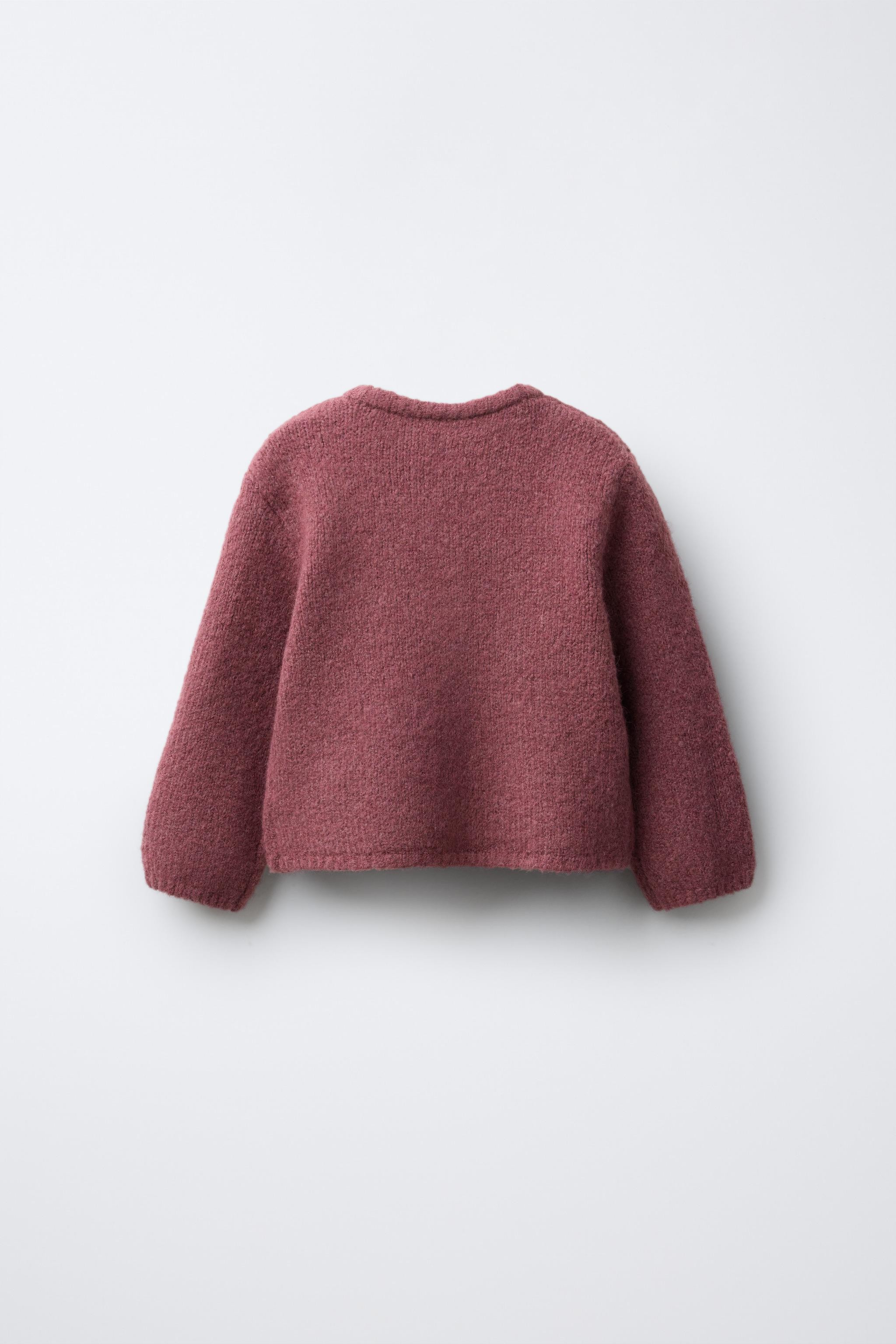 SATIN BOW CARDIGAN | Zara US