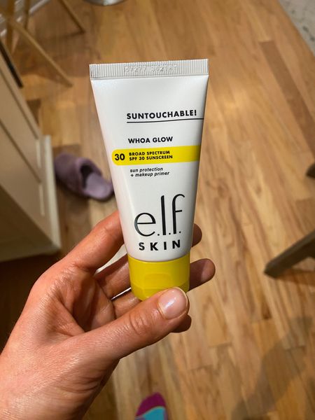 elf tinted sunscreen with niacinamide. I use shade Sunbeam. Works well as a makeup base. 

#LTKbeauty #LTKSeasonal #LTKfindsunder50