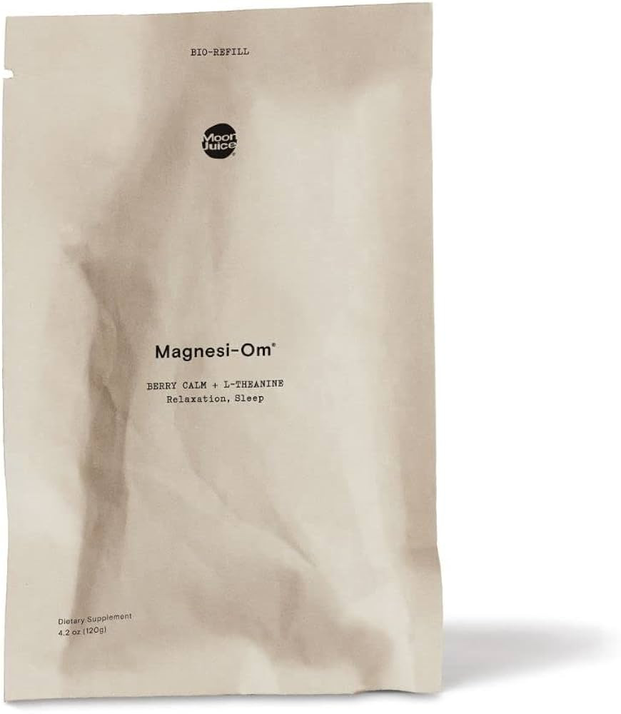 Moon Juice Magnesi-Om | Powder Supplement for Calm & Rest| Magnesium Acetyl Taurinate, Magnesium ... | Amazon (US)