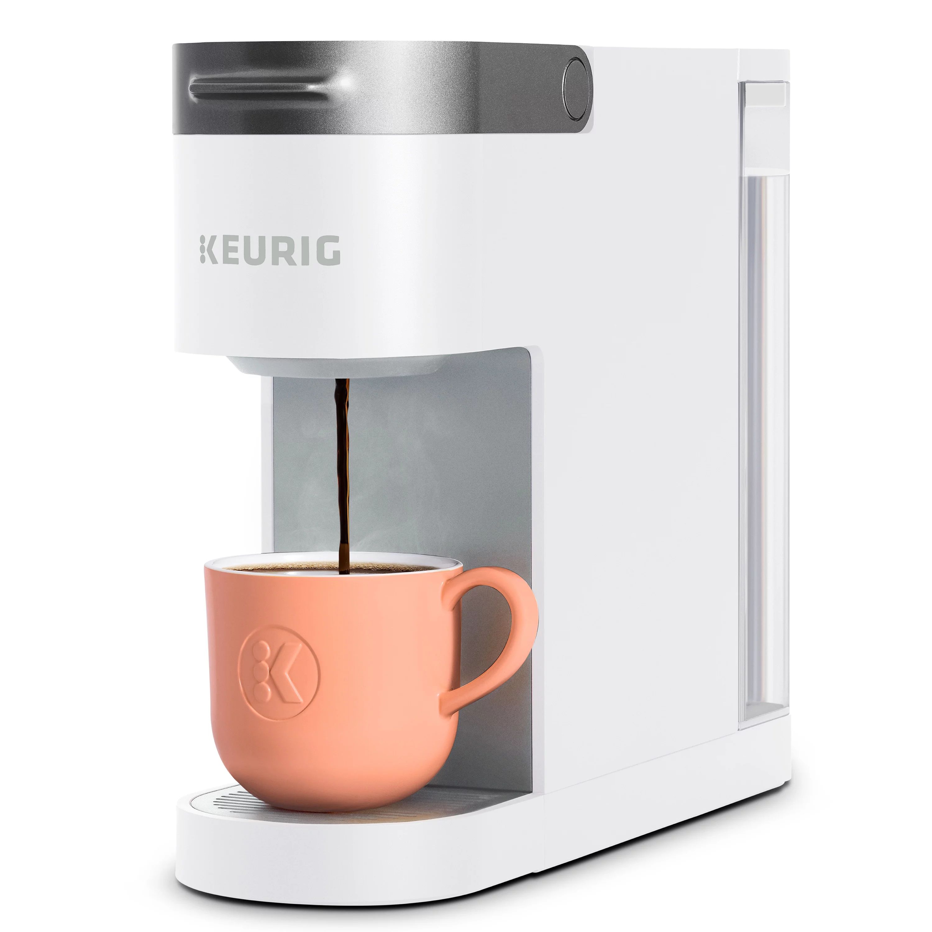 Keurig K-Slim Single Serve K-Cup Pod Coffee Maker, Multistream Technology, White - Walmart.com | Walmart (US)
