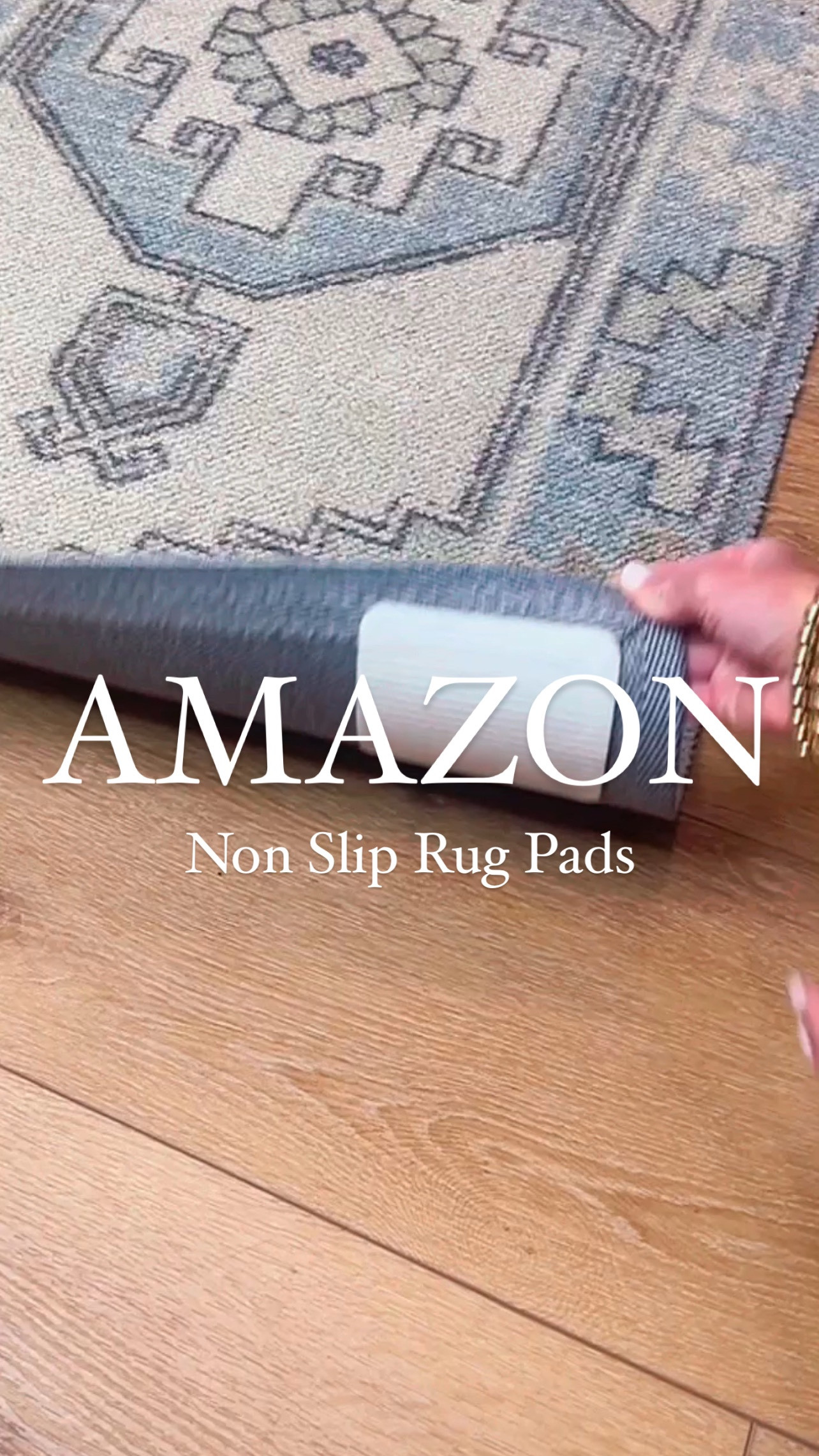 No more slippery rugs! 🙌 My kitchen runner has been driving me crazy! It never stays put. Not anymore with these non slip rug pads from Amazon. Easily peel and stick to each corner of your rug to keep it in place. They can be removed easily as well and restick without a problem. Come as a set of 4. 

Home hacks | Amazon home finds | Runner rugs | Kitchen decor | Home decor hack 

Area rugs
Rug grippers
Home
Runner
Runner rug
Home decor
Rug Pad Gripper, Washable Grippers for Rug
Non Slip Rug Pads for Hardwood Floors Under Rug Carpet Tape: Keep Your Rug in Place & Make Corner Flat

#LTKHome #LTKSaleAlert #LTKWatchNow