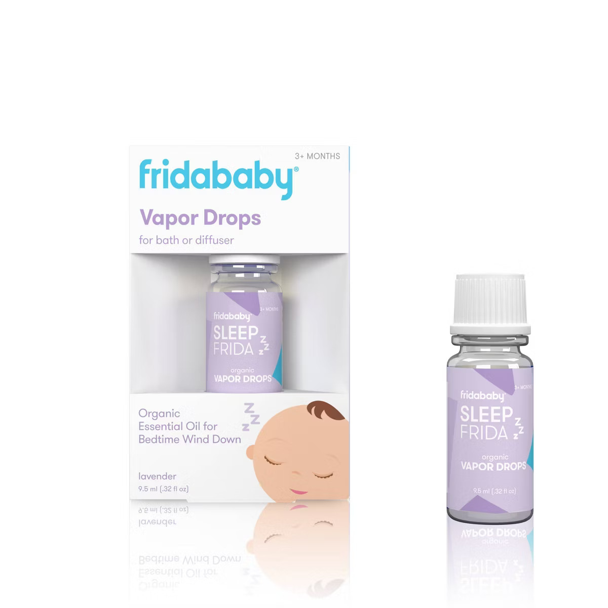 Frida Baby Natural Sleep Vapor Bath Drops for Bedtime Wind Down - 0.32 fl oz | Target
