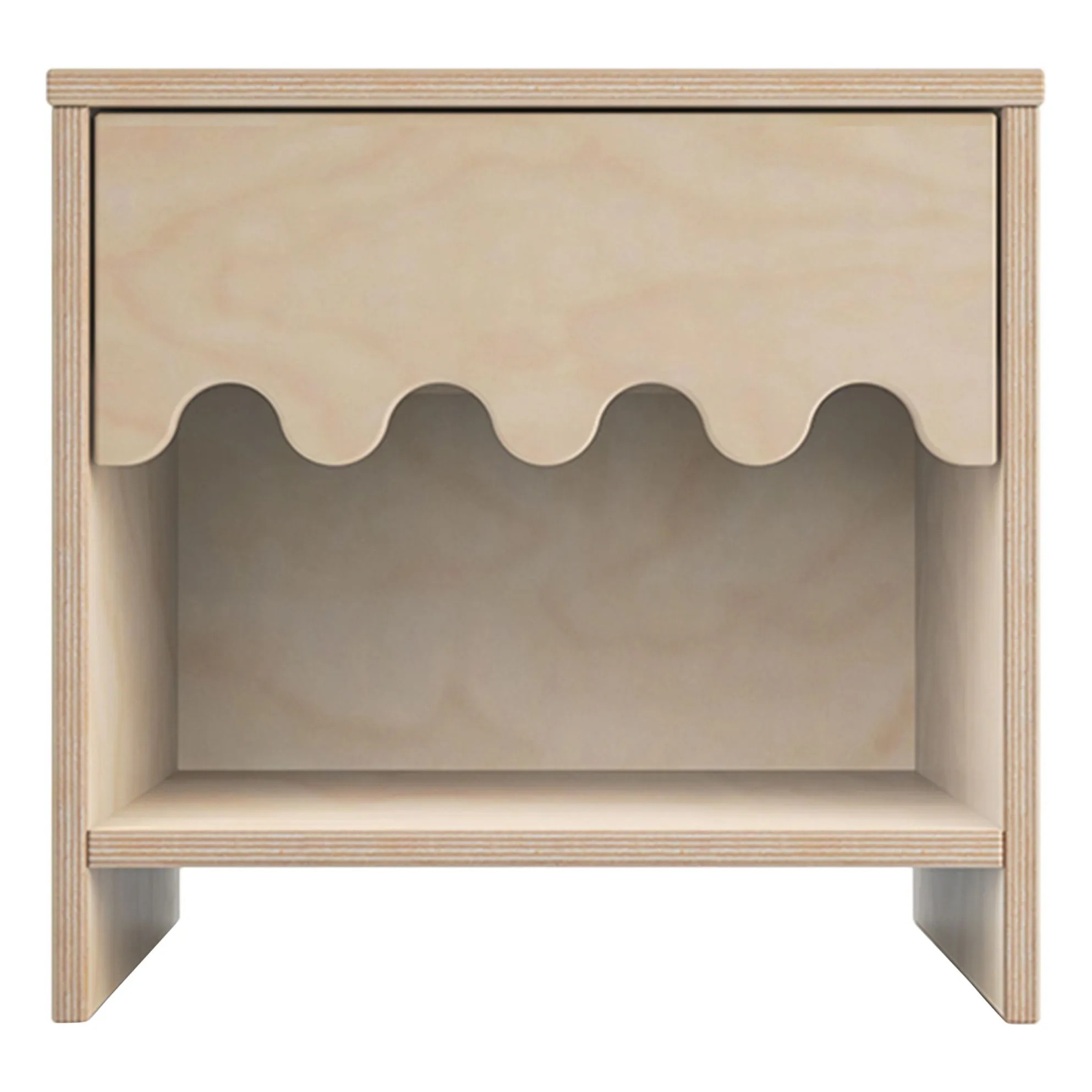 Moss bedside table | Beige | Smallable