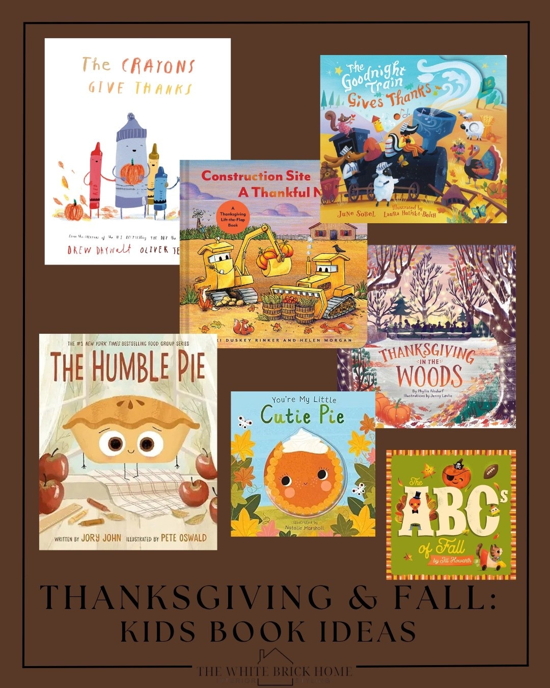The cutest Thanksgiving themed books for the kiddos this fall season! 

Books, books for kids, kids books, books for Thanksgiving, Thanksgiving books, Thanksgiving book ideas for kids, kids reading lists for autumn, fall autumn books for kids, pumpkin books, books for fall, fall books, Amazon, Amazon kids books, Amazon kids books

#LTKHome #LTKSeasonal #LTKKids