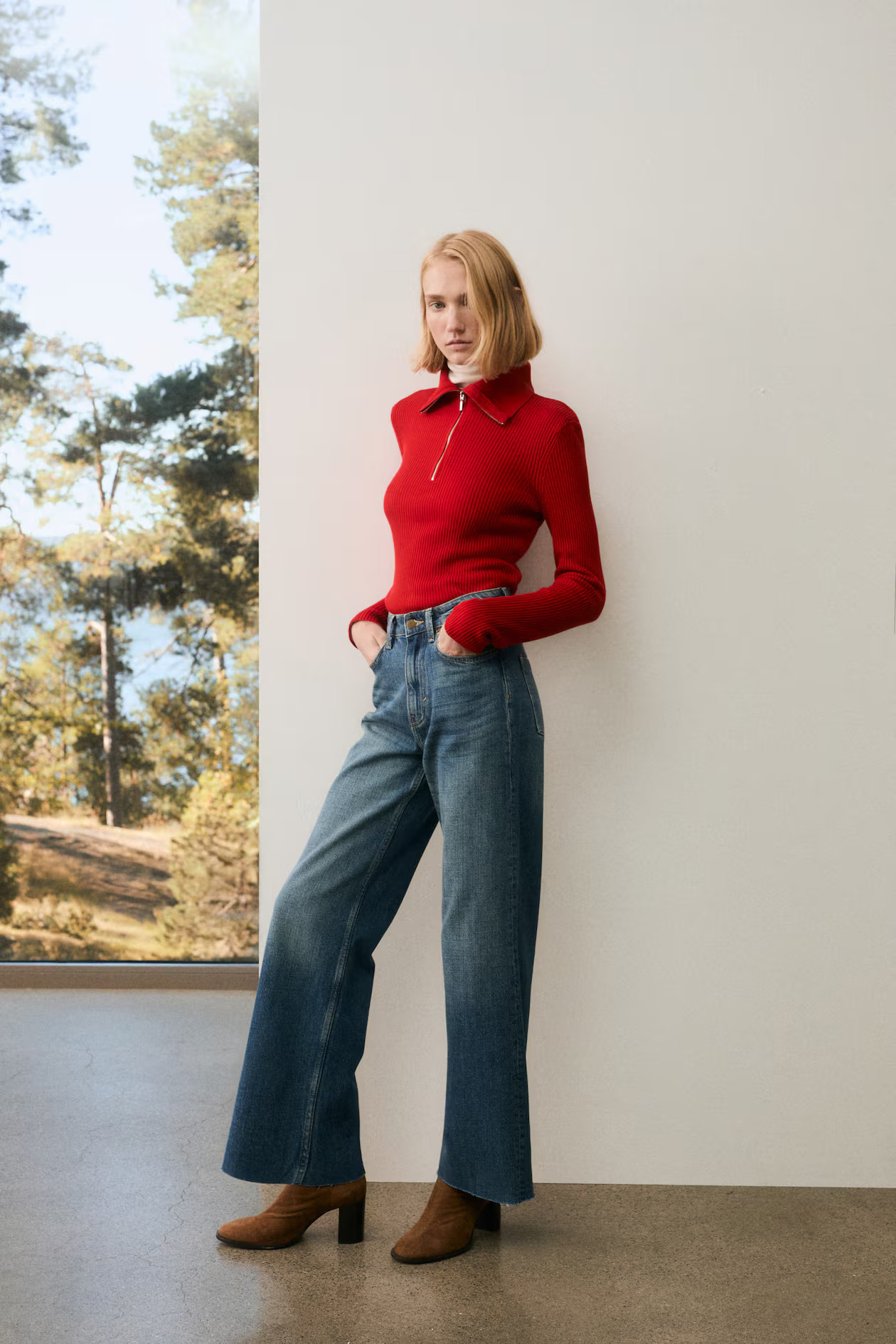 Wide High Jeans | H&M (US + CA)