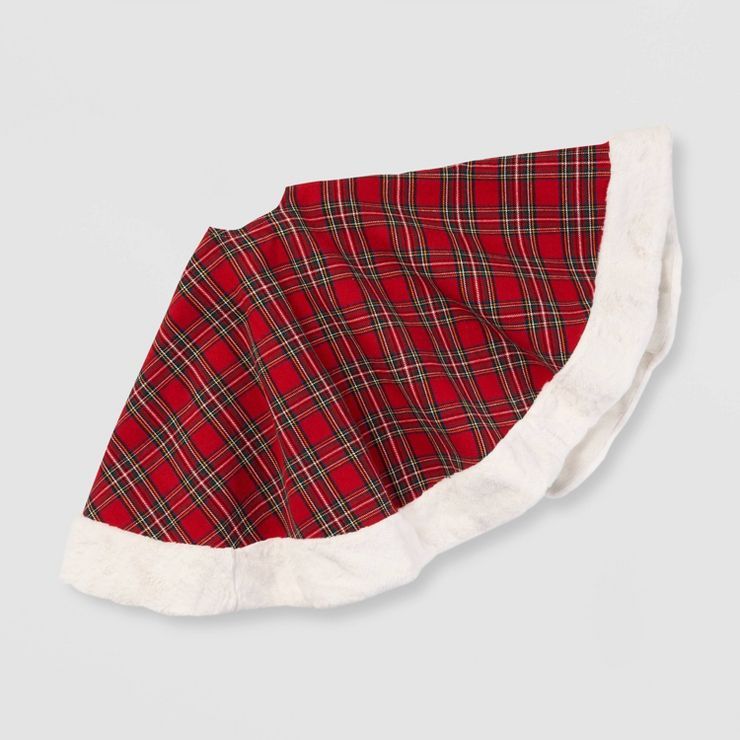 Plaid Tree Skirt Red - Wondershop™ | Target