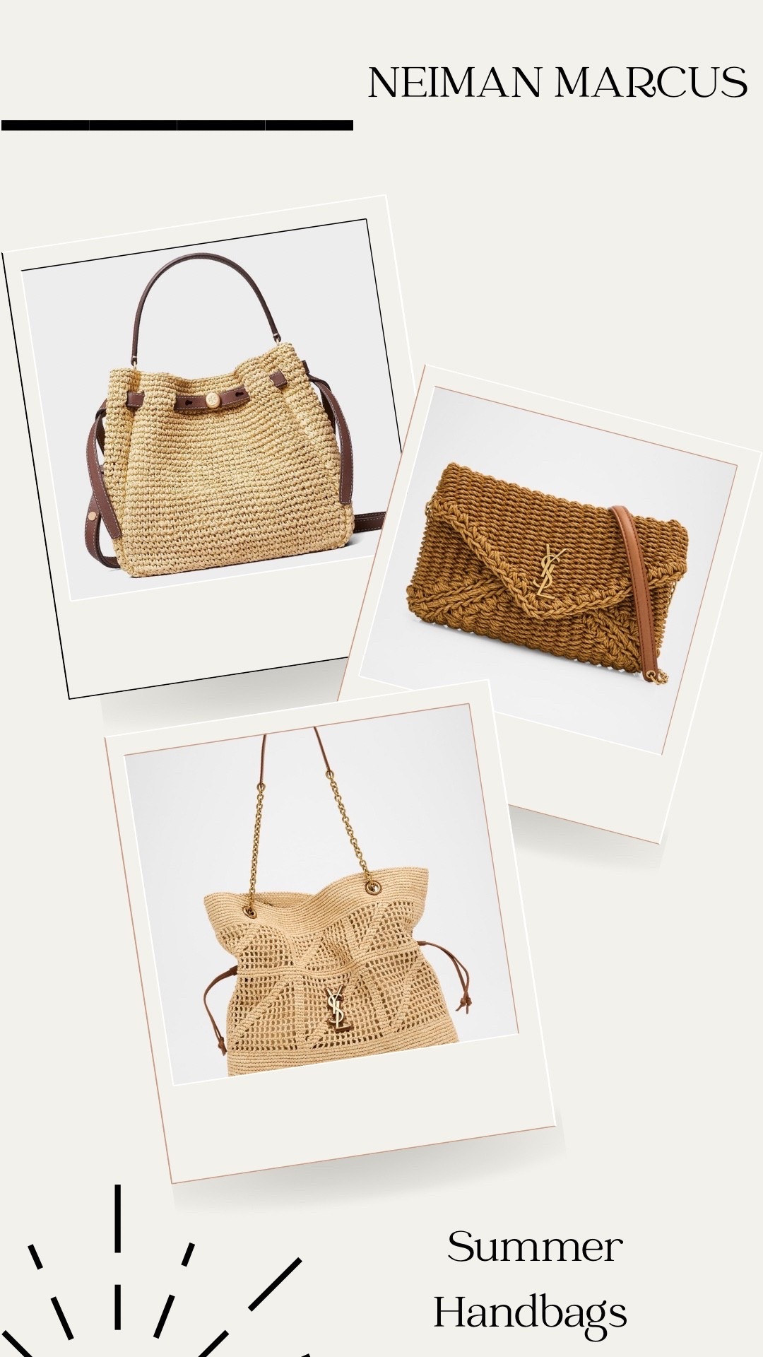 Summer’s calling ☀️✨ Obsessed with these chic straw bags from @Neiman Marcus ☀️

#LTKSeasonal #LTKmomlife #LTKdayinmylife