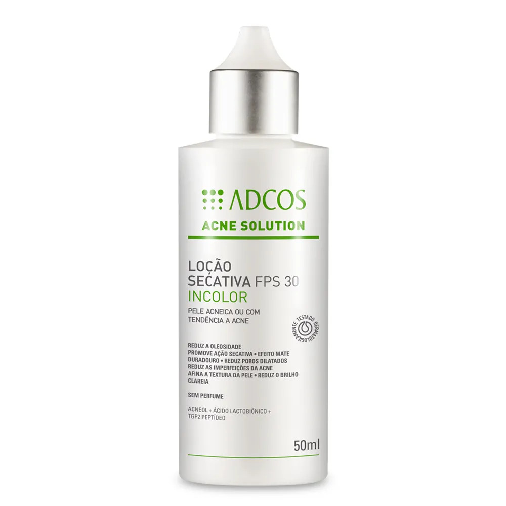 Loção Secativa FPS 30 Incolor | Adcos (BR)