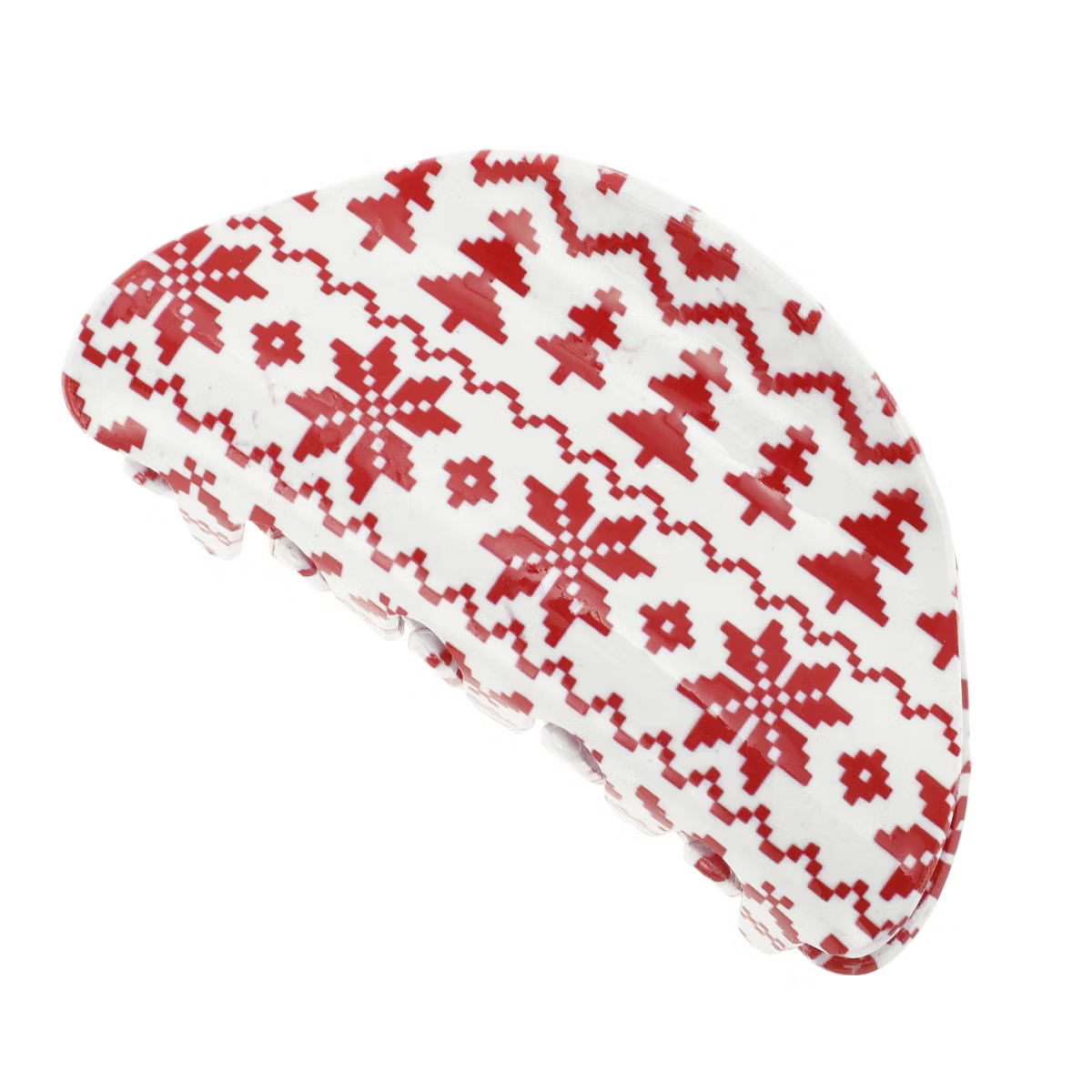 Unique Bargains Christmas Hair Clips Semicircle Snowflake Tree for Christmas 3.35"x1.77"x1.42" Re... | Target