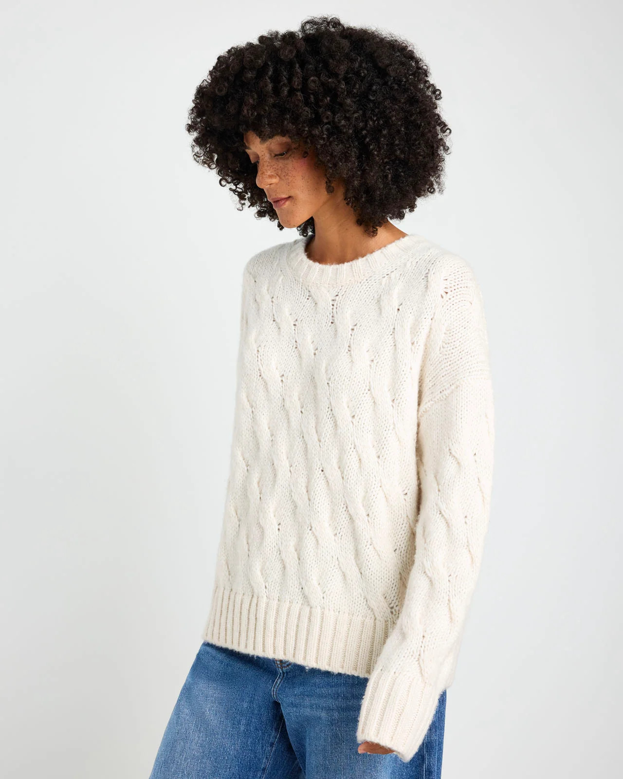Maeve Cable Sweater | Splendid